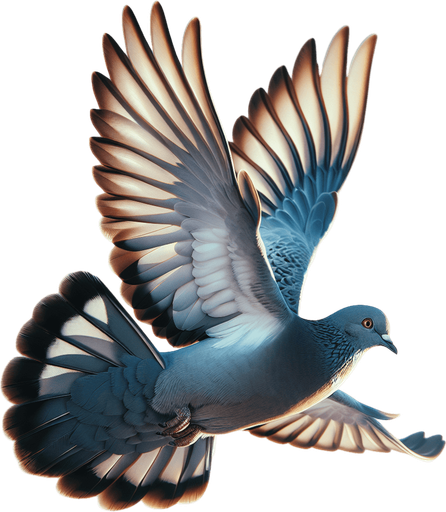 Flying Rock Dove