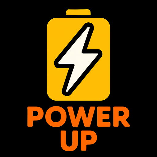 Power up.
In-Game asset.  2d.  High contrast.  No shadows