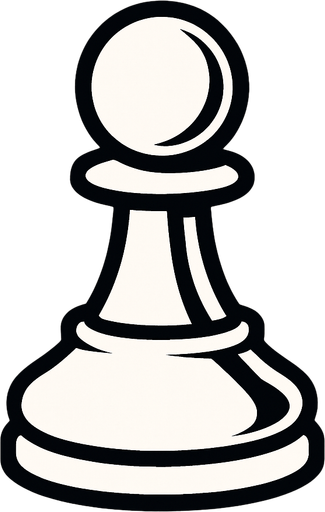 beyazpiyon.
In-Game asset.  2d.  High contrast.  No shadows
