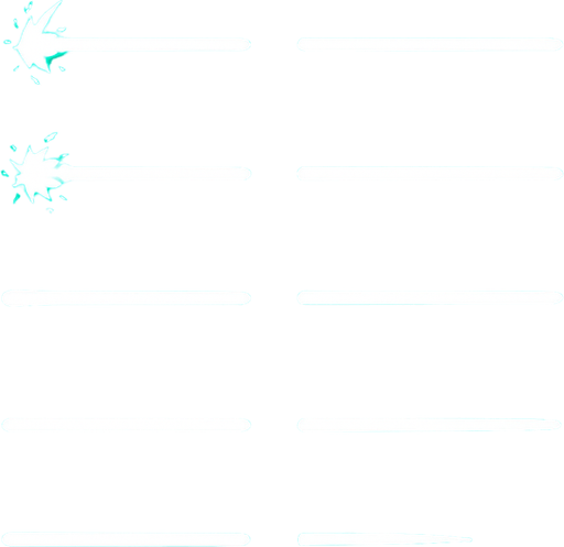 An animation sprite sheet for a solid laser beam. Cyan highlights..
In-Game asset.  2d.  High contrast.  No shadows