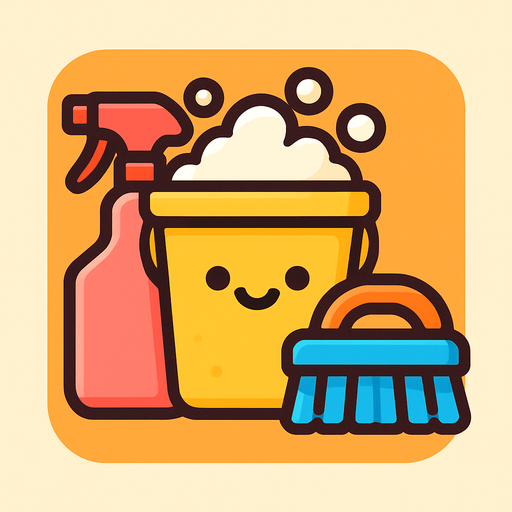 create a cute icon for cleaning item.
In-Game asset.  2d.  High contrast.  No shadows