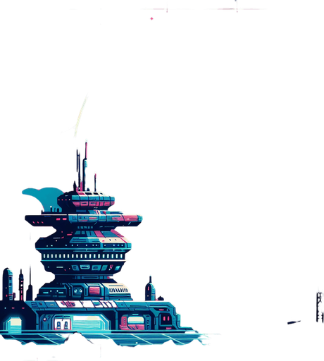 uzay üssü galaksi.
Single Game Texture.  In-Game asset.  2d.  Blank background.  High contrast.  No shadows