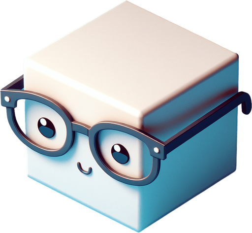 Ха-ха-ха.
Куб с очками