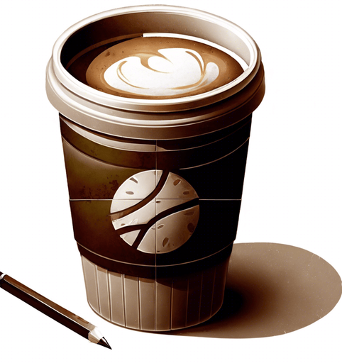 Remove extra details. Only include the coffee cup.