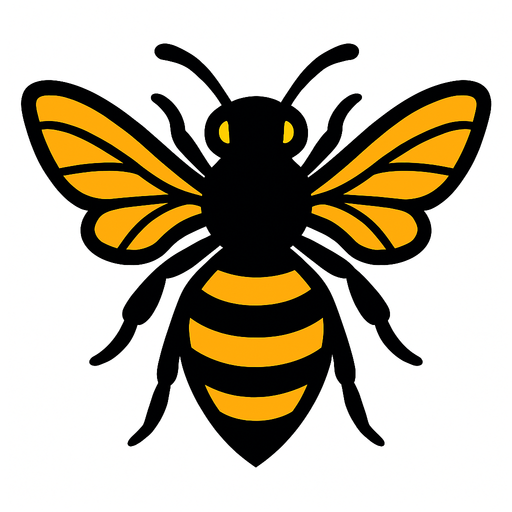 Abeille.
In-Game asset.  2d.  High contrast.  No shadows