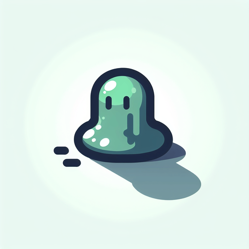 Un slime de sombra RPG con estilo suave y simple.
Single Game Texture.  In-Game asset.  2d.  Blank background.  High contrast.  No shadows