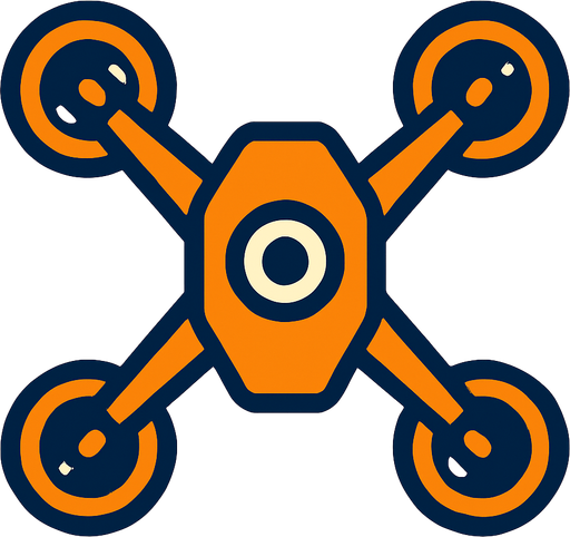 dron.
In-Game asset.  2d.  High contrast.  No shadows