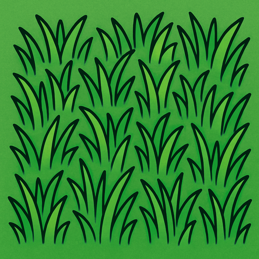 Grass background..
In-Game asset.  2d.  High contrast.  No shadows