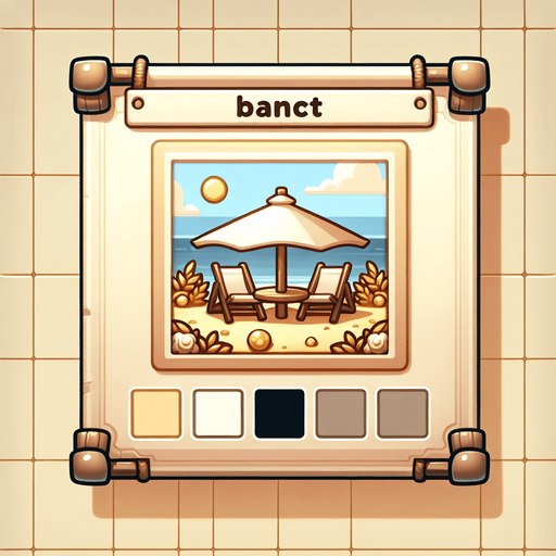 A  background gui element for an item in an ingame shop, in a light summer theme..
Single Game Texture. In-Game asset. 2d. Blank background. High contrast. No shadows.