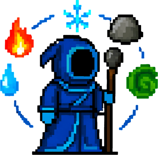 Tint the wizard to blue