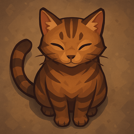cat top view.
In-Game asset