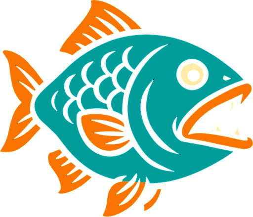 big fish.
In-Game asset.  2d.  High contrast.  No shadows