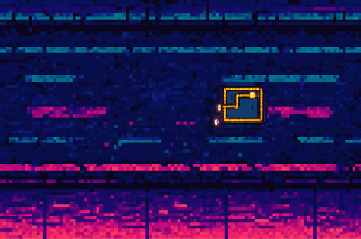 cyberpunk pixel art asphalt street. In-Game asset. 2d. High contrast. No shadows manhole top down
