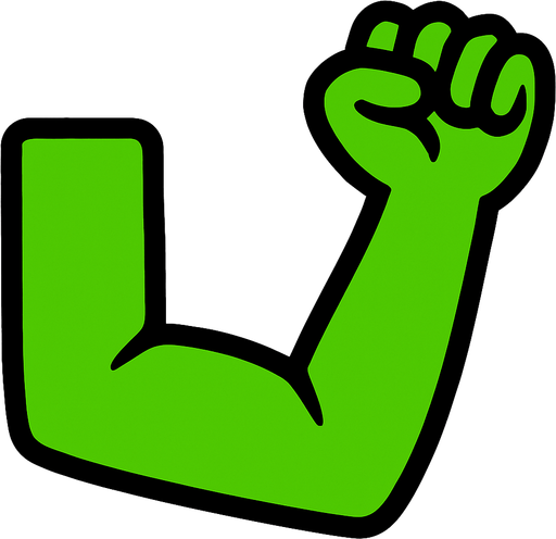 elbow_green.
In-Game asset.  2d.  High contrast.  No shadows