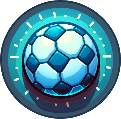 ball.
Single Game Texture. In-Game asset. 2d. Blank background. High contrast. No shadows.