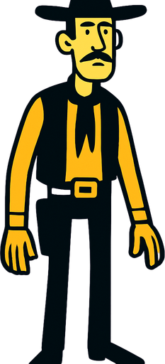 Long Burton.
In-Game asset.  2d.  High contrast.  No shadows