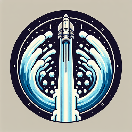 top view of water jet.
Single Game Texture. In-Game asset. 2d. Blank background. High contrast. No shadows.