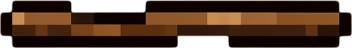 straight stick pixel art horizontal 2d.
In-Game asset.  2d.  High contrast.  No shadows