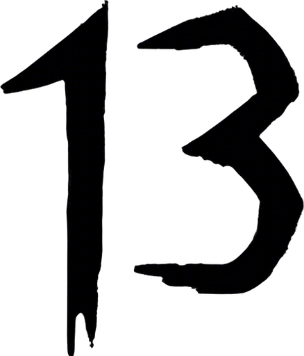 instead of the number 13 write the number 28 in similar style