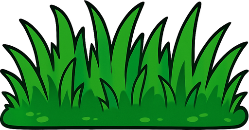 PLANT VS ZOMBİ DEKİ ÇİM.
In-Game asset.  2d.  High contrast.  No shadows