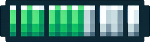 horizontal health level bar.