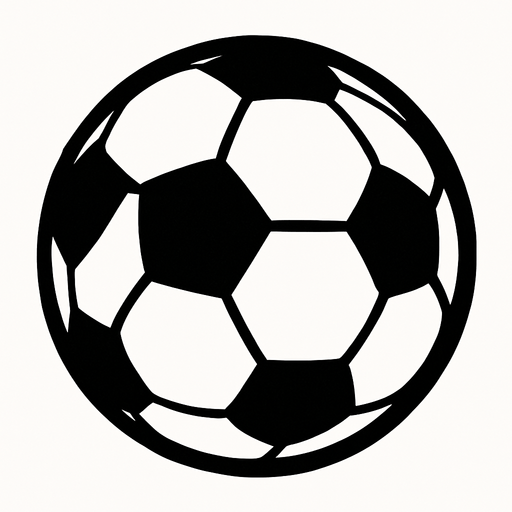 futbol topu.
In-Game asset.  2d.  High contrast.  No shadows