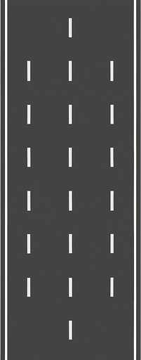 The asphalt road will be 5 lanes