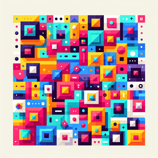 Background with lots of squares.
Single Game Texture.  In-Game asset.  2d.  Blank background.  High contrast.  No shadows