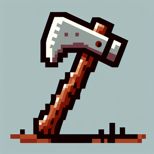 8-bit. cartoon. axe. in game asset. no shadow..
Single Game Texture. In-Game asset. 2d. Blank background. High contrast. No shadows.
