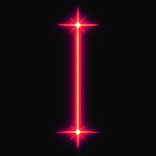 a bright laser vertical
 line retro style. In-Game asset. 2d. High contrast. No shadows.
In-Game asset.  2d.  High contrast.  No shadows