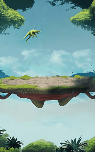 Add some flying dinosaurs