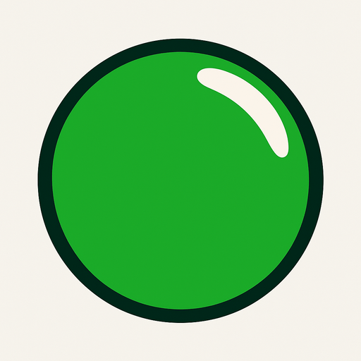 greenBall.
In-Game asset.  2d.  High contrast.  No shadows