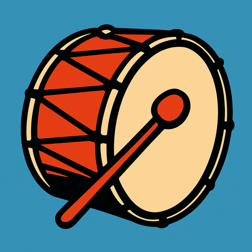 Davul.
In-Game asset.  2d.  High contrast.  No shadows