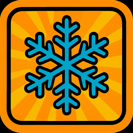 Вместо молнии синяя снежинка, все остальное без изменений