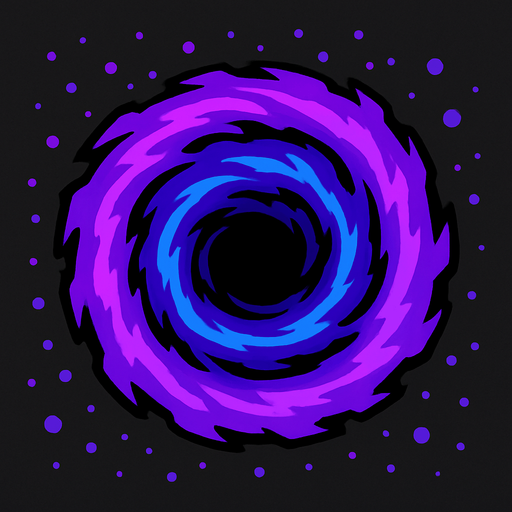 wormwhole for TD game towdown.
In-Game asset.  2d.  High contrast.  No shadows