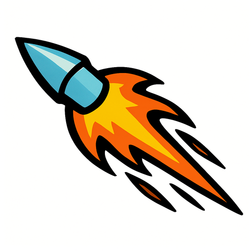 projectile.
In-Game asset.  2d.  High contrast.  No shadows