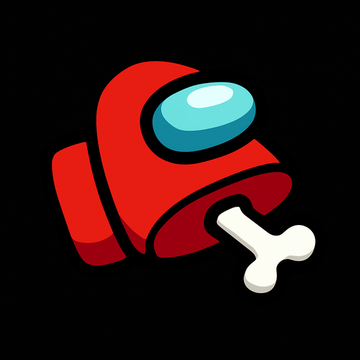 Dead among us.
In-Game asset.  2d.  High contrast.  No shadows