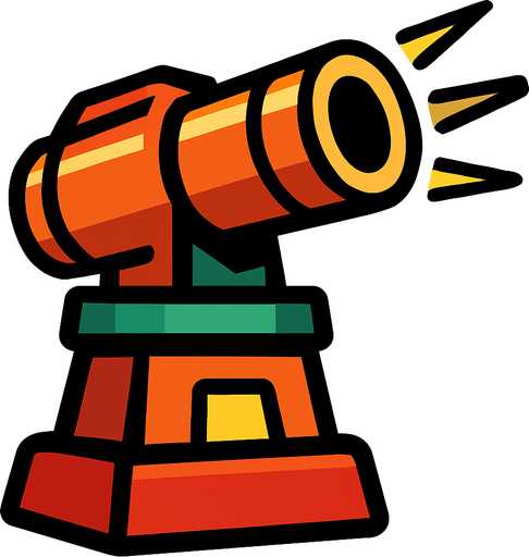 fastTowerAsset.
In-Game asset.  2d.  High contrast.  No shadows