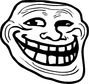 Same sizes with troll face theme