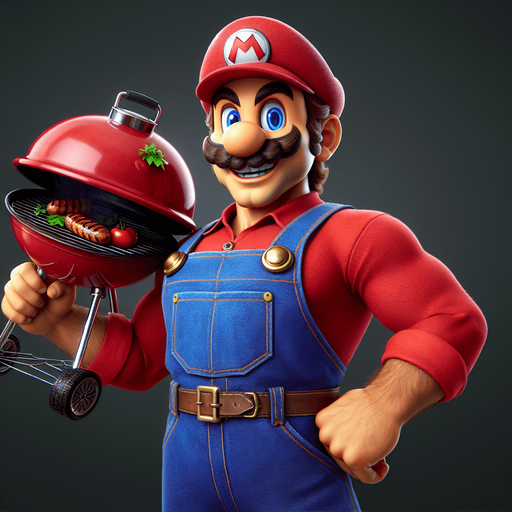 marıo holdıng a grıll