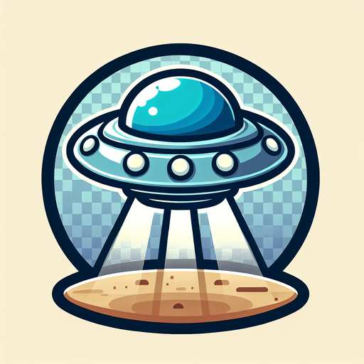 flying saucer, cartoon style.
Single Game Texture. In-Game asset. 2d. Blank background. High contrast. No shadows.