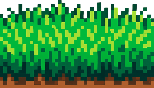 background grass 8 bit.
In-Game asset.  2d.  High contrast.  No shadows