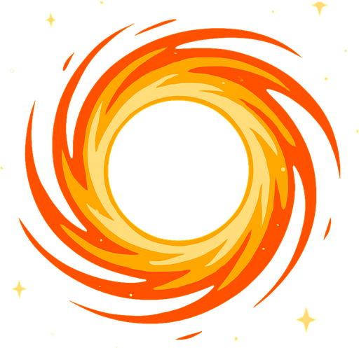 blach hole gif.
In-Game asset.  2d.  High contrast.  No shadows