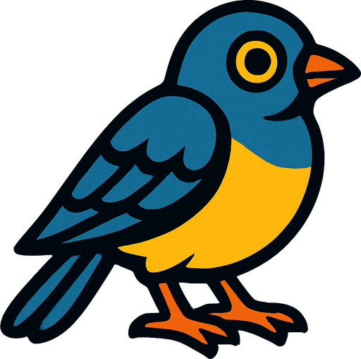 make a bird.
In-Game asset.  High contrast.  No shadows
