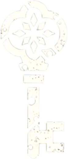 a simple dirty, dark and eerie Christmas light key.
Single Game Texture. In-Game asset. 2d. Blank background. High contrast. No shadows.