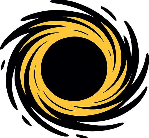 only black hole simple
no background.
In-Game asset.  2d.  High contrast.  No shadows