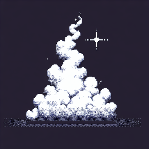 snes white smoke vfx.
Single Game Texture.  In-Game asset.  2d.  Blank background.  High contrast.  No shadows