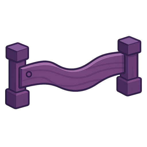 Barrier purple
. No background. Transparent background. Blank background. No shadows. 2d. In-Game asset. flat