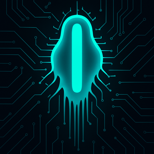 topdown view, sleek fast-moving digital virus, straight vertical shape, bright cyan core, smooth streamlined body, minimal circuit-like lines, futuristic minimal design, fits motherboard environment
In-Game asset.  2d.  High contrast.  No shadows