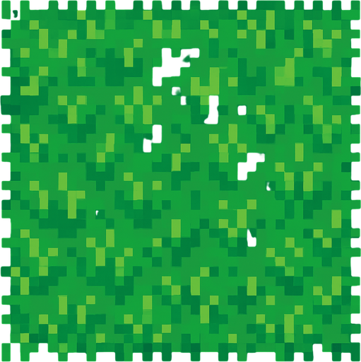 Cesped pixelart.
In-Game asset.  2d.  High contrast.  No shadows